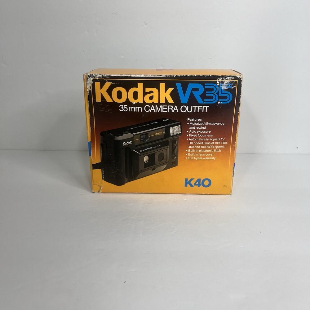 Kodak VR35 K40 35 mm Film Point and‎ Shoot Camera vintage UNTESTED